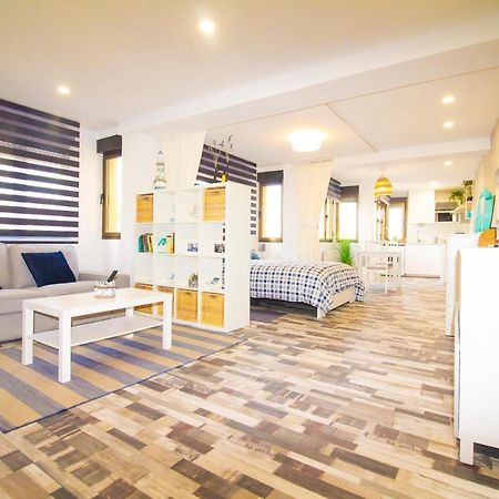 Loft En Gijon - Cimavilla Con Vistas Al Cerro Екстериор снимка